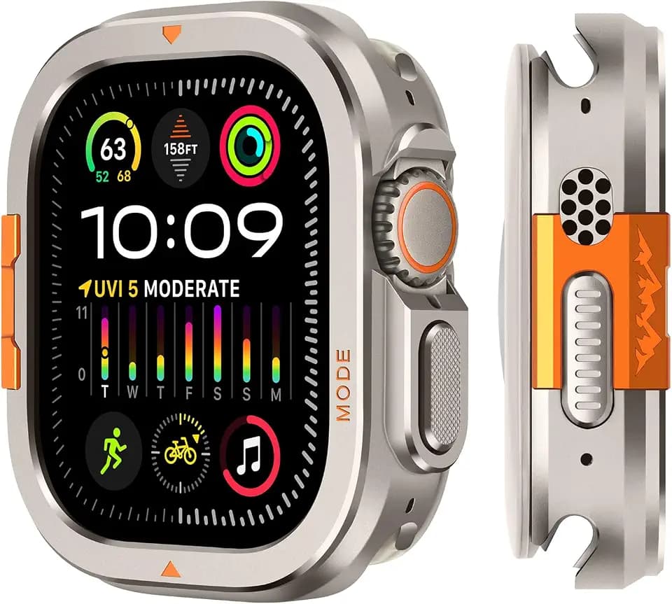Compatible with Apple Watch Ultra 4/Ultra 3/2/1 Case 49mm