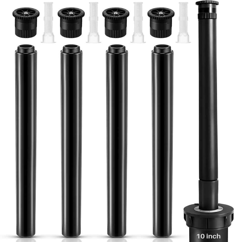 8Pcs Sprinkler Extension Riser Kit Compatible with Rain Bird 1800(10")