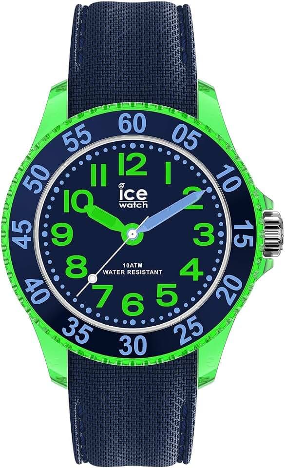 Ice-Watch - ICE cartoon Dino - Blaue Jungenuhr mit Silikonarmband