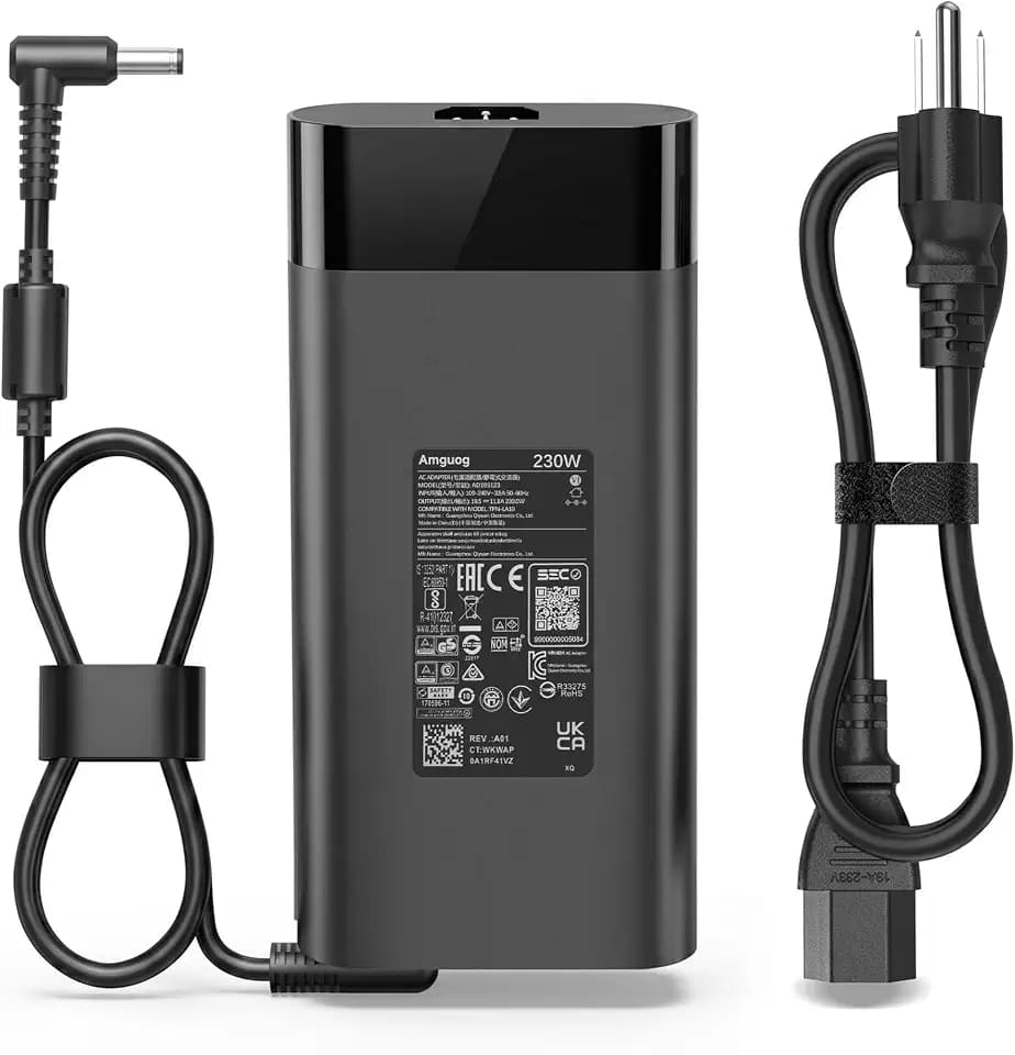230W Gaming Laptop Charger Compatible with HP OMEN 16 15 17