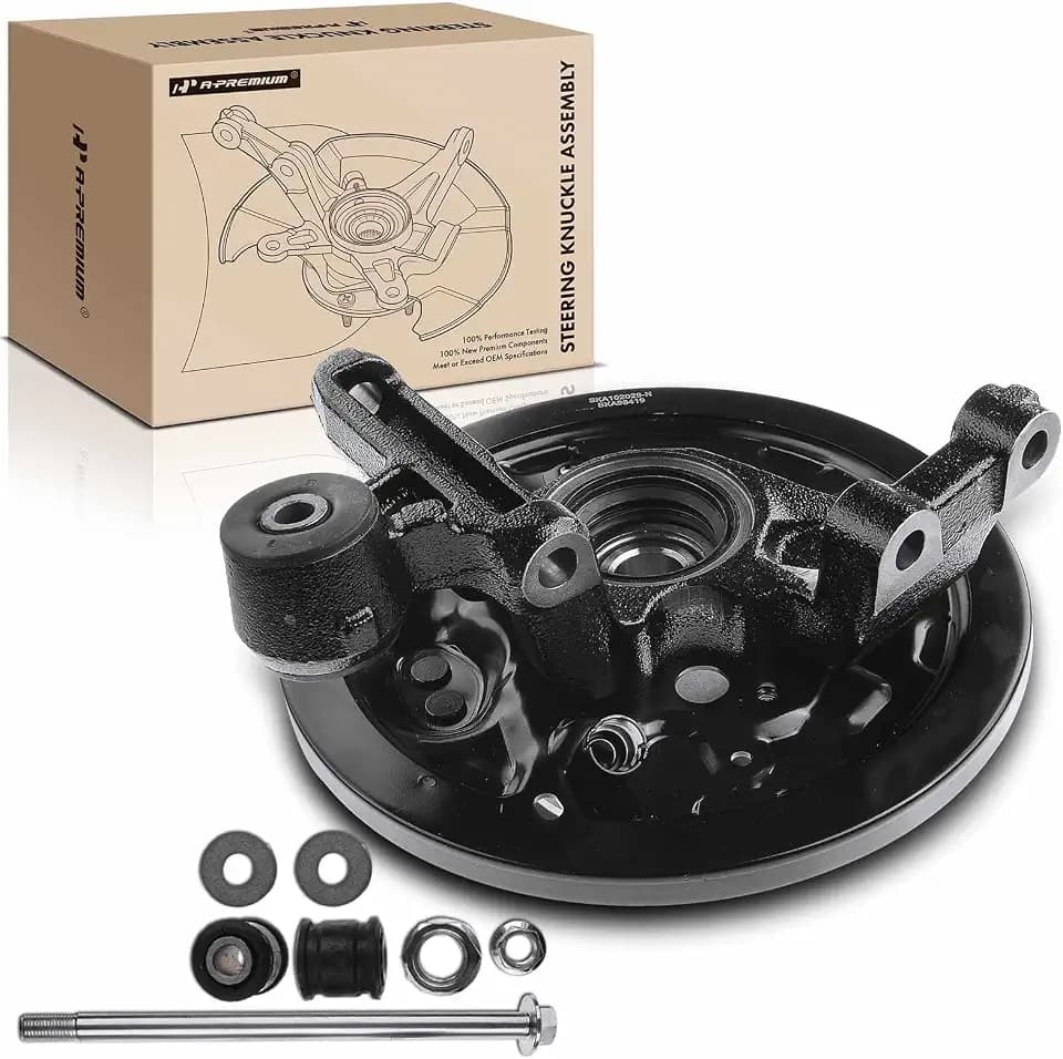 A-Premium Rear Left Steering Knuckle & Wheel Bearing Hub Assembly