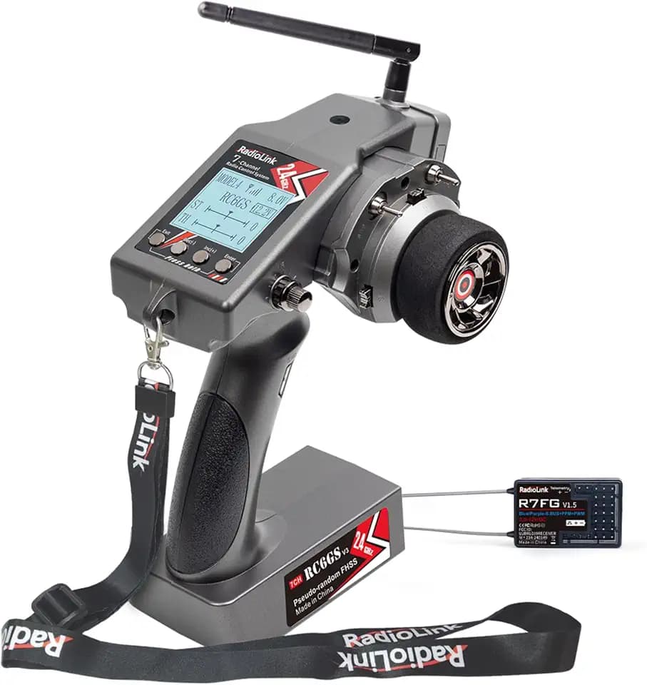 Radiolink RC6GS V3 7CH RC Transmitter R7FG Waterproof Receiver for RC Car