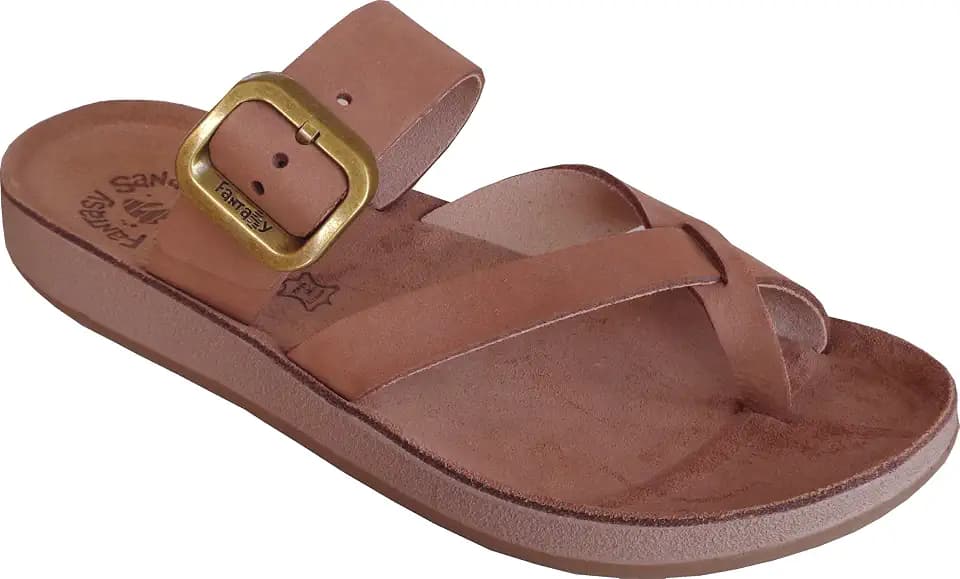 Fantasy Sandals - Flex Sole Technology - Entdecken Sie den BUBBLE EFFECT - Leichte und weiche Ledersandalen COSTANTIA