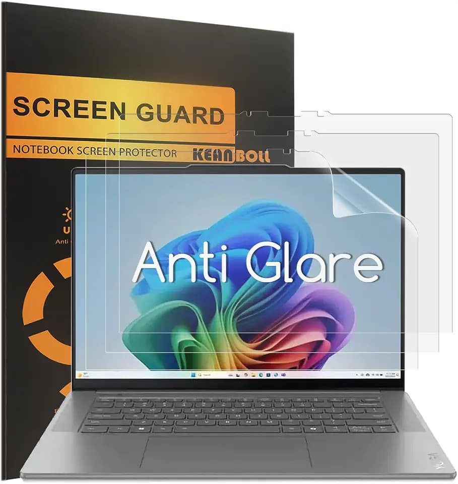 KEANBOLL 3-Pack Designed for Lenovo Slim 7i Aura Edition 15.3" Laptop Screen Protector (15ILL9), Anti Glare and Anti Fingerprint (Matte) Shield - (Not Suitable: Lenovo Slim 7i Aura Edition 14 Inch)