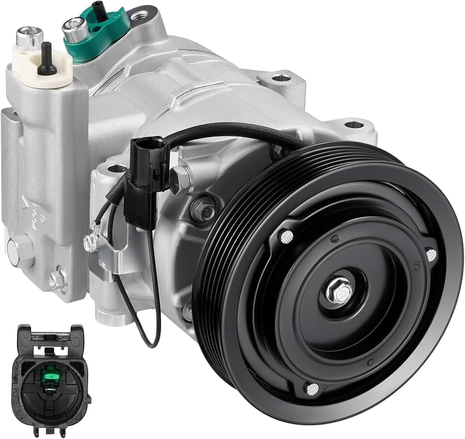 BDFHYK AC Compressor with Clutch Compatible with Hyundai Veloster 12-17