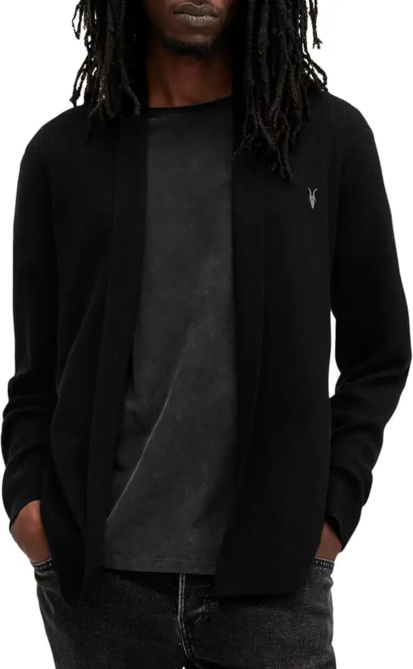 Allsaints Men's Mode Merino Open Cardigan