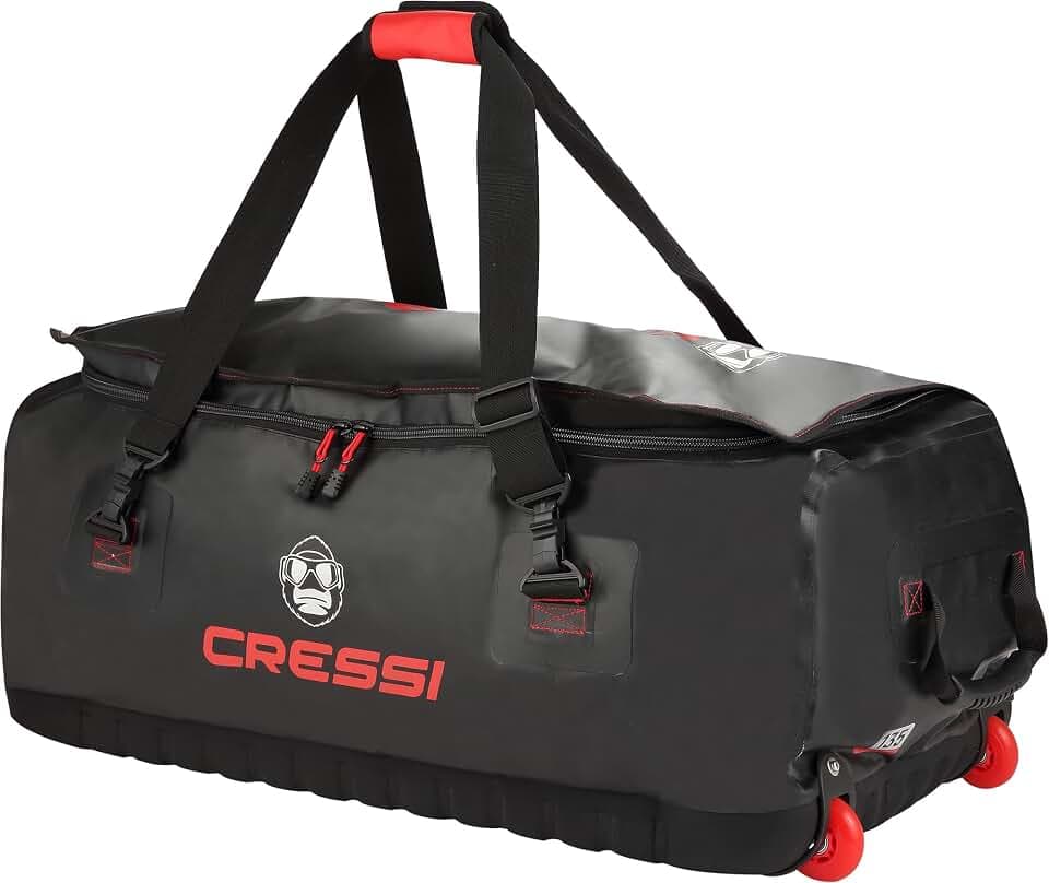 BORSA Gorilla PRO Con ROTELLE RED Logo