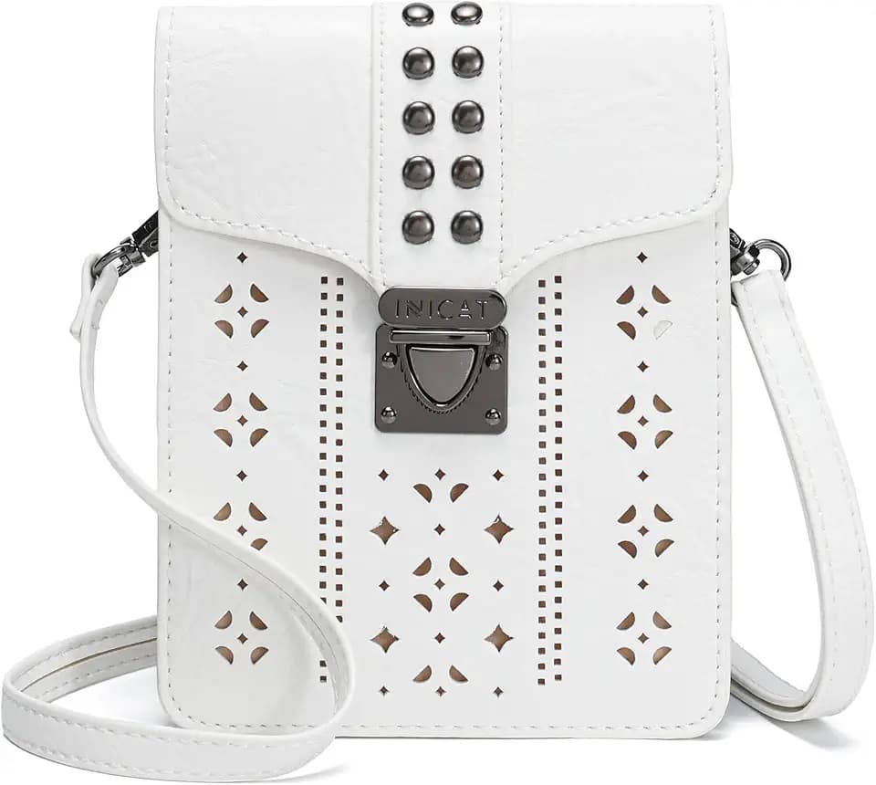INICAT Small Crossbody Bags for Women Faux Leather Cell Phone Purse