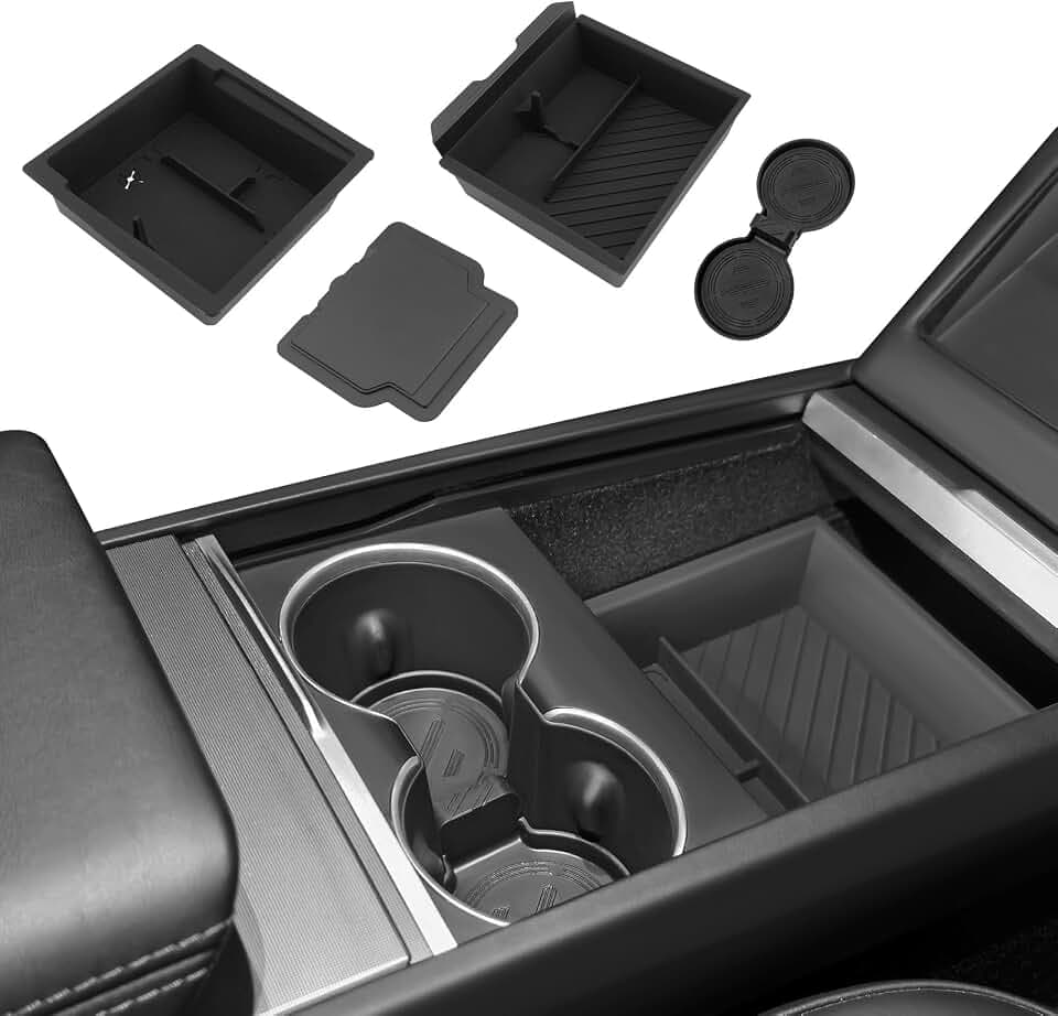 4PC Center Console Organizer for Model Y Premium/Performance