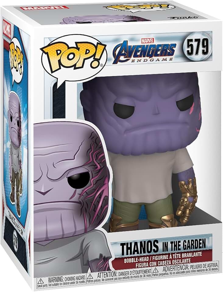 Funko POP! Marvel: Avengers Endgame - Casual Thanos with Gauntlet