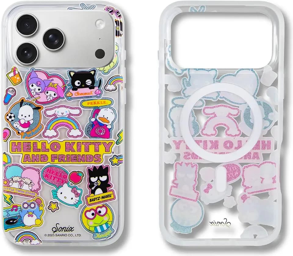 Sonix Sanrio Case for iPhone 18 Pro Max, 17 Pro Max | Hello Kitty Stickers