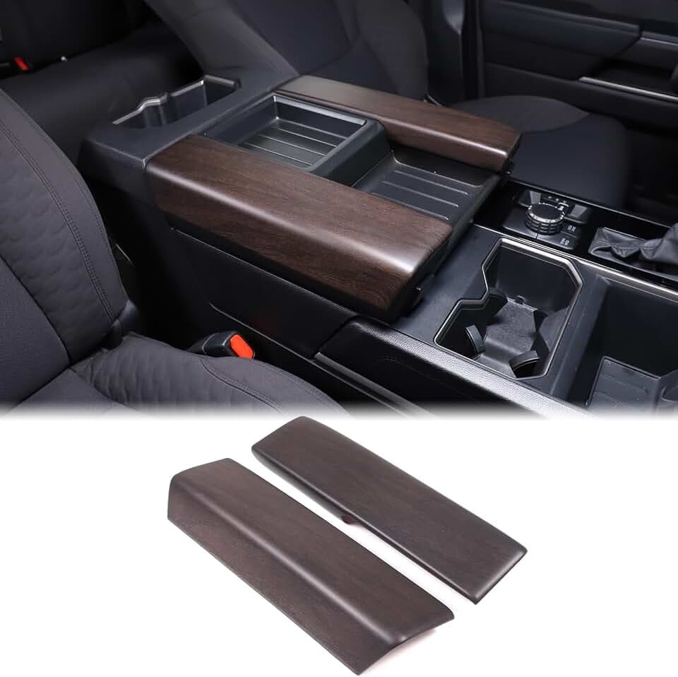Center Console Armrest Protector Cover for Toyota Tundra/Sequoia 2022-2026