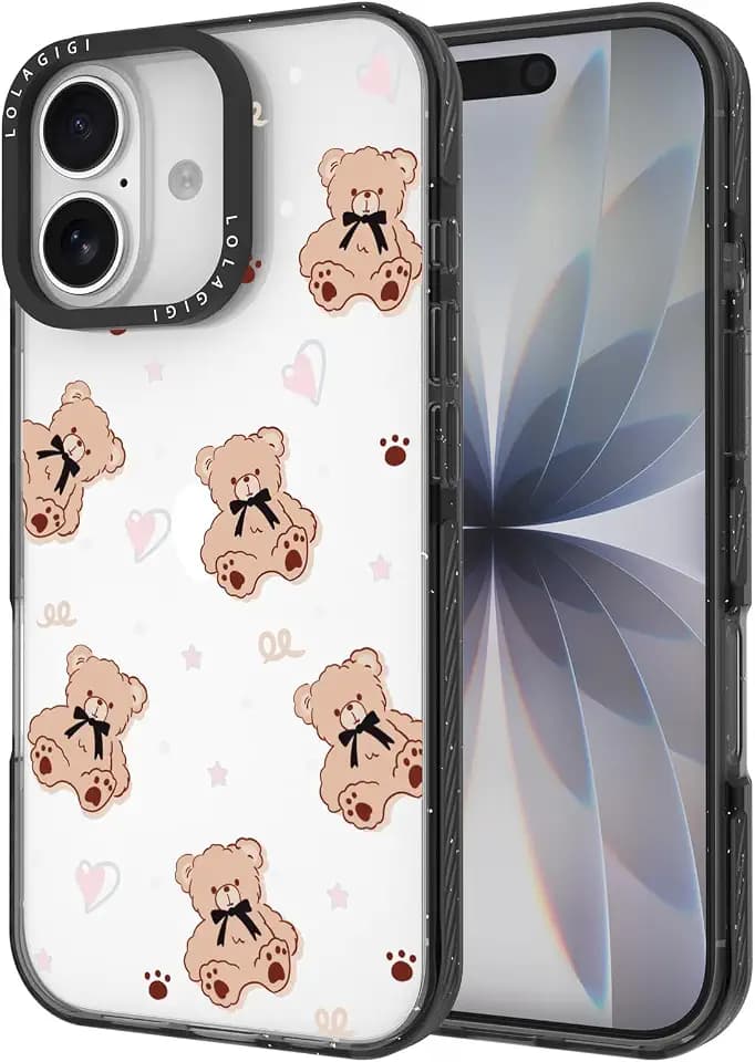 Case for iPhone 17 Cute Brown Teddy Bear