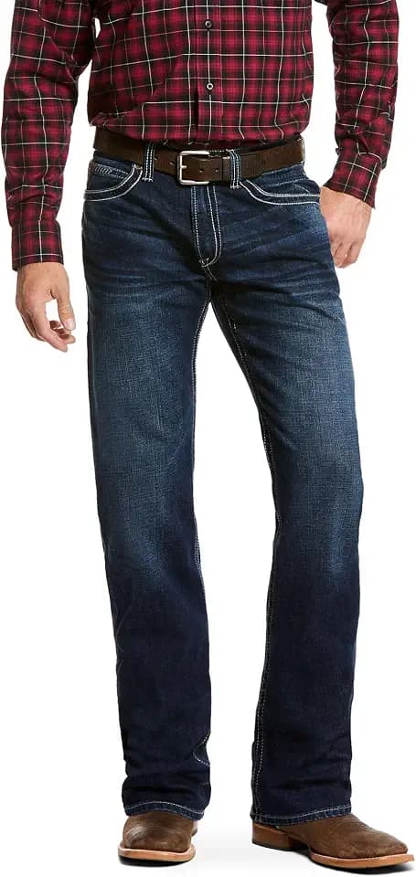 ARIAT Men's M2 Relaxed Stretch Stillwell Boot Cut Jean
