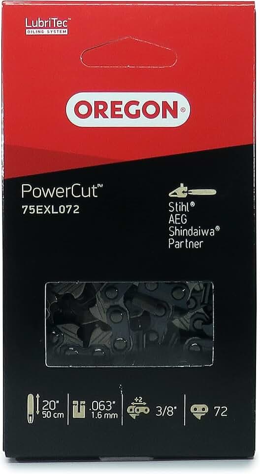 Oregon Sägekette für 50cm Schwert, 3/8", 1,6mm Stärke, 72 Treibglieder