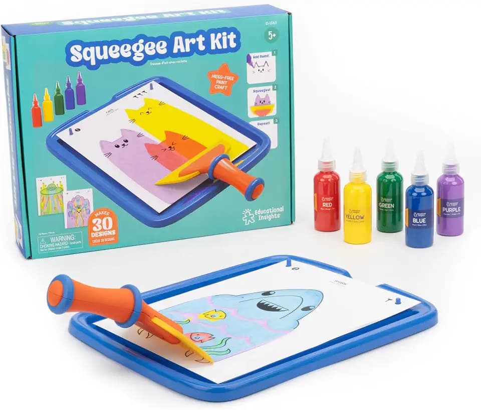 Educational Insights Squeegee Art Kit