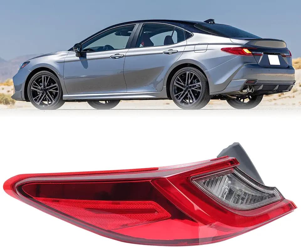 Outer Tail Light Assembly for Toyota Camry XLE XSE 2025 Replace 81560-AQ020 Driver Side