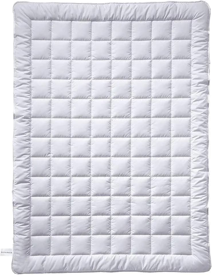 billerbeck Bettdecke Vanessa Superlight - Sommerdecke – 135 x 200 cm – Baumwolldecke, kühlende Bettdecke, leichte Sommerdecke – 100 % Baumwolle, Weiß