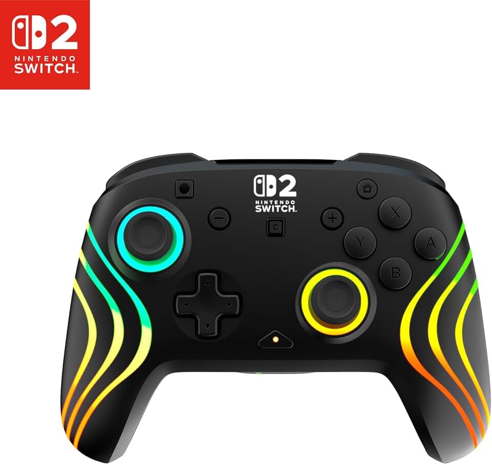 Turtle Beach Afterglow Wave Wireless RGB Game Controller Nintendo Switch 2