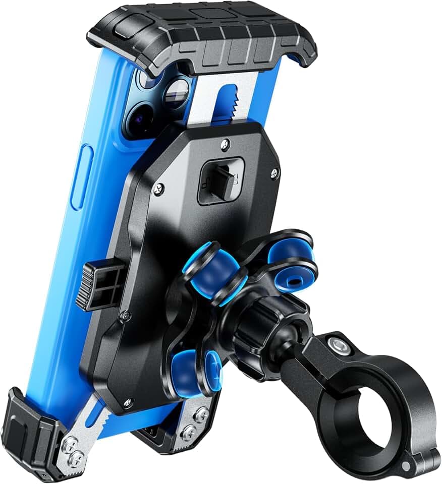 Kewig Motorccyle Phone Mount with Vibration Dampener