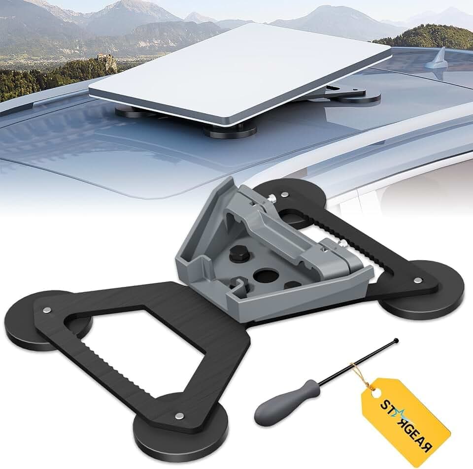 for Starlink Mini Mount Magnetic with 200lb Heavy Duty Magnet Base