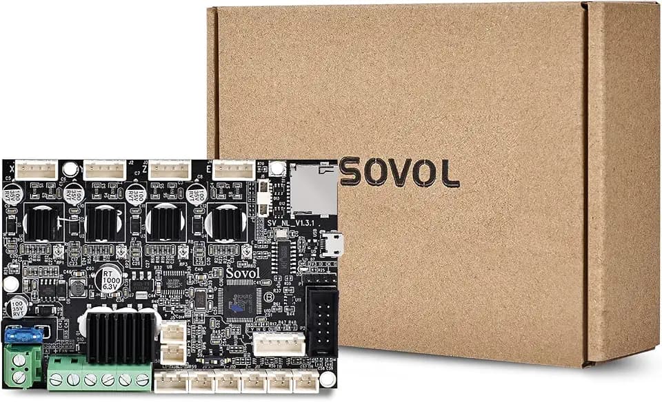 Sovol Ender 3 Silent Mainboard Upgrade 32-bit Motherboard mit TMC2209 Treibern BootLoader 3D Drucker Steuerungen Zubehör für Ender 3 V2/Ender 3 Pro/Ender 3 Neo Sovol SV06