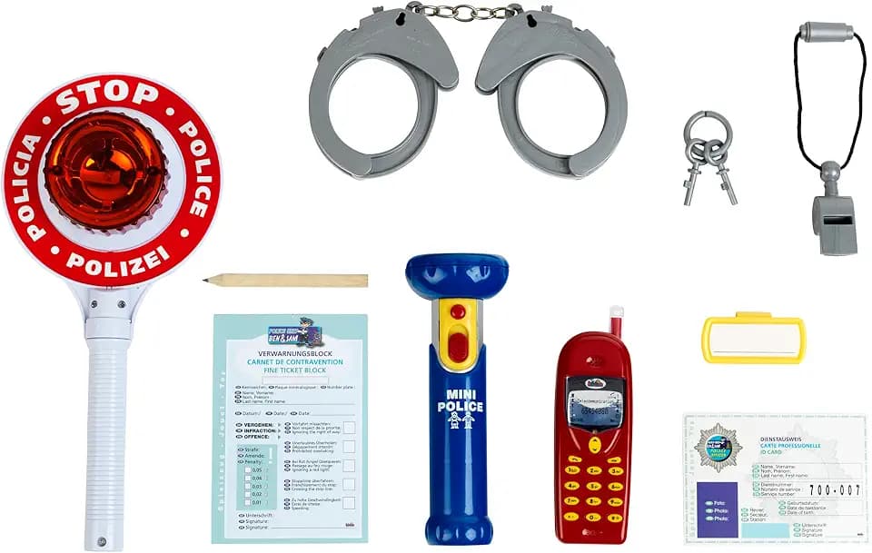 Theo Klein Polizei-Set 10-teilig Rollenspielzeug ab 3 Jahren