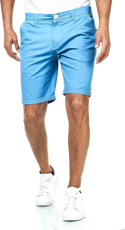 Smith & Solo Kurze Hosen Herren - Chino Shorts Kurz Baumwolle, Bermuda Hose Sommer, Laufshorts Männer Sport Trainingshose