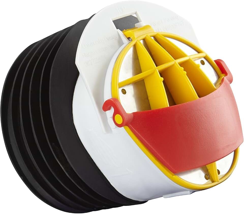 Buffalo Retro-Fit -Nicht-Rücklauf Edelstahl-Klappenventil für 4 Zoll (110mm) Kanalisationsrohr. Ratte und Wasserstopp.