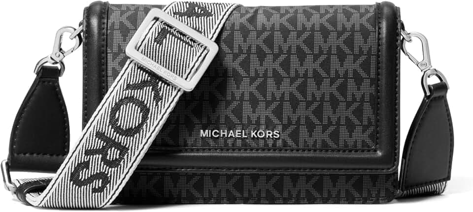 MICHAEL Michael Kors Jet Set Small Phone Web Strap Crossbody