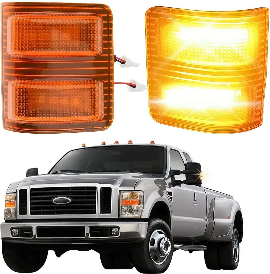 Signal Mirror Light Replacement for 2008-2016 Ford F250 F350