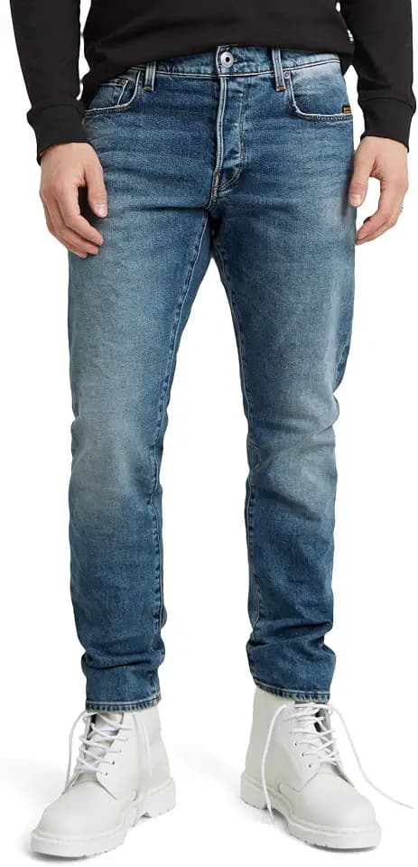 G-Star Herren Jeans 3301 Regular Tapered Jeans