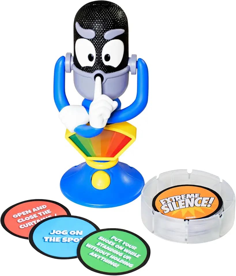 TOMY Extreme Silence Partyspiel - Geschicklichkeitsspiel ab 6J