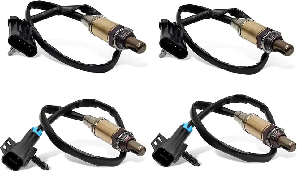 Oxygen Sensor Upstream & Downstream 234-4012 234-4018 Compatible for 1999-2002 Chevy Chevrolet Silverado Suburban Express Sierra 1500 2500 Yukon Tahoe