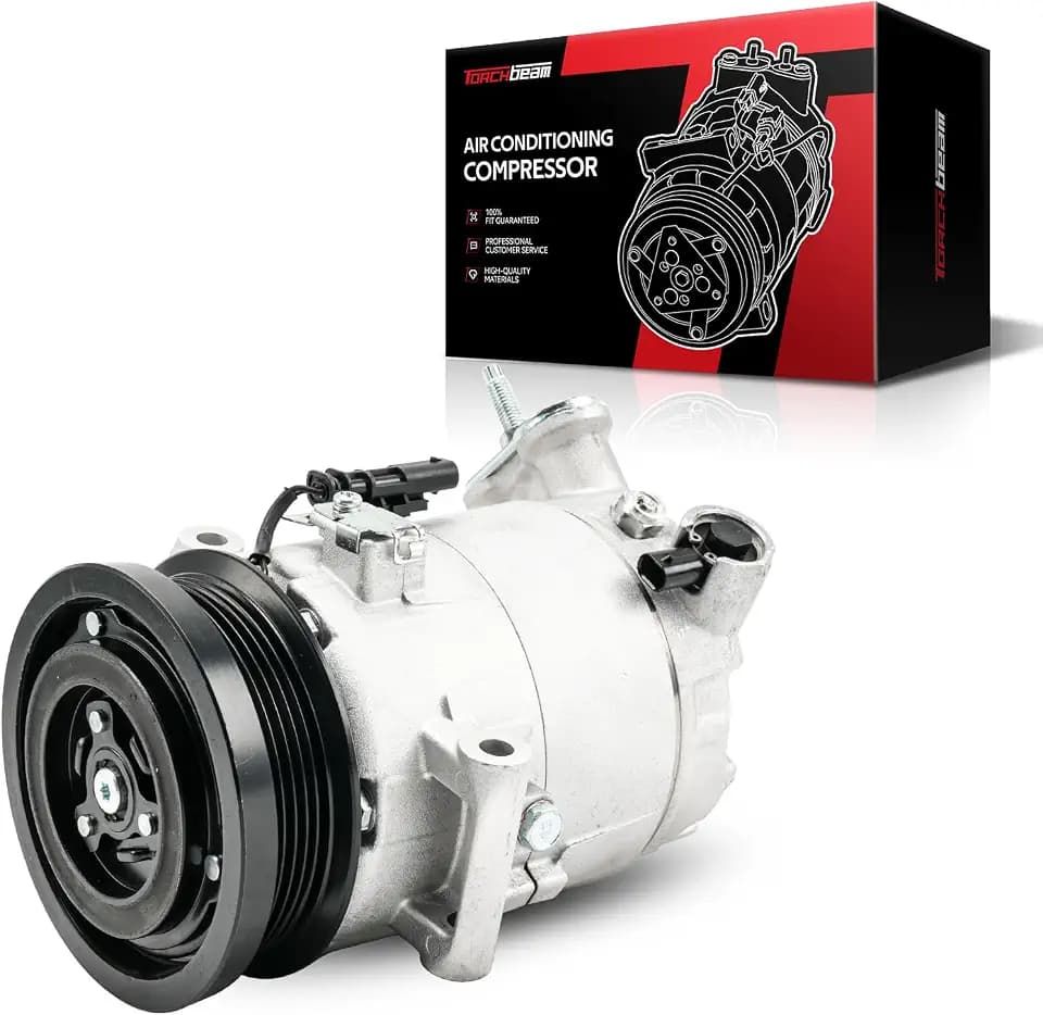 Torchbeam Air Conditioner AC Compressor w/Clutch for Equinox 2018-2020 2.0T