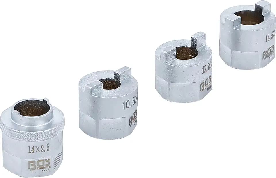 BGS 1111 | Federbein-Einsatz-Satz | 4-tlg. | Antrieb Außensechskant 22 mm