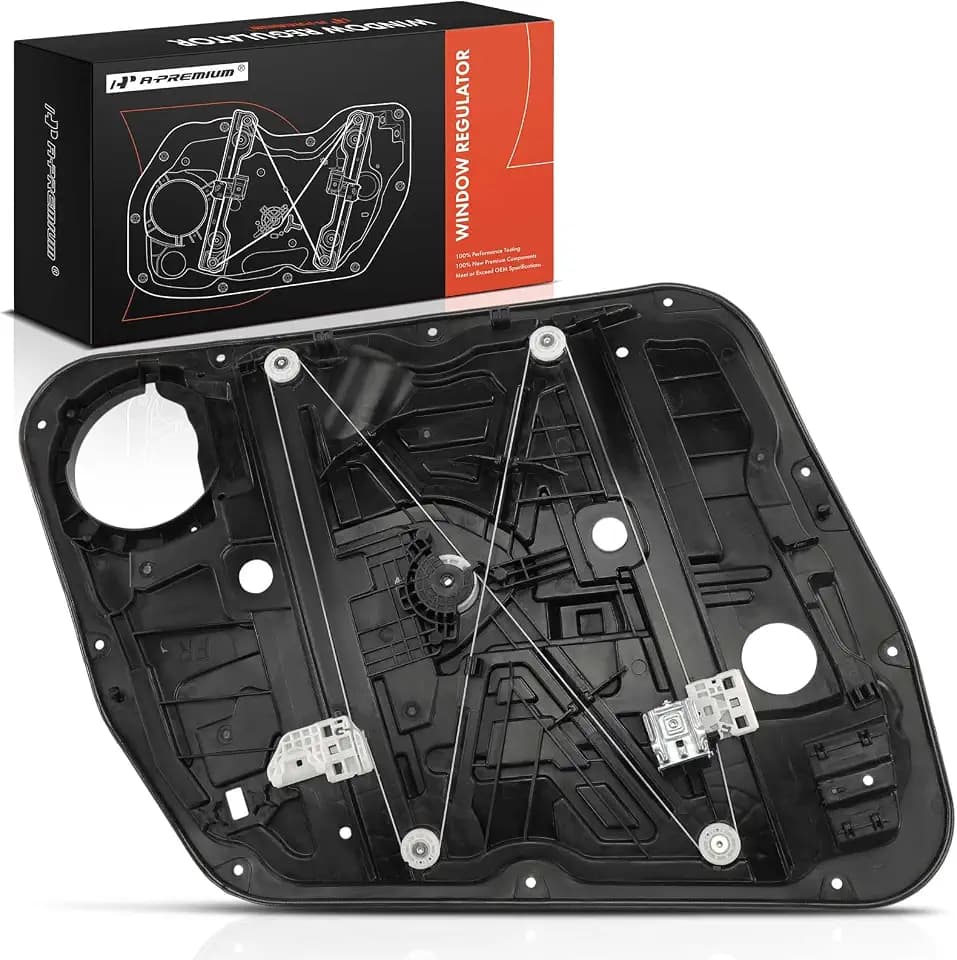 A-Premium Front Passenger Side Power Window Regulator with Motor (6-Pin)