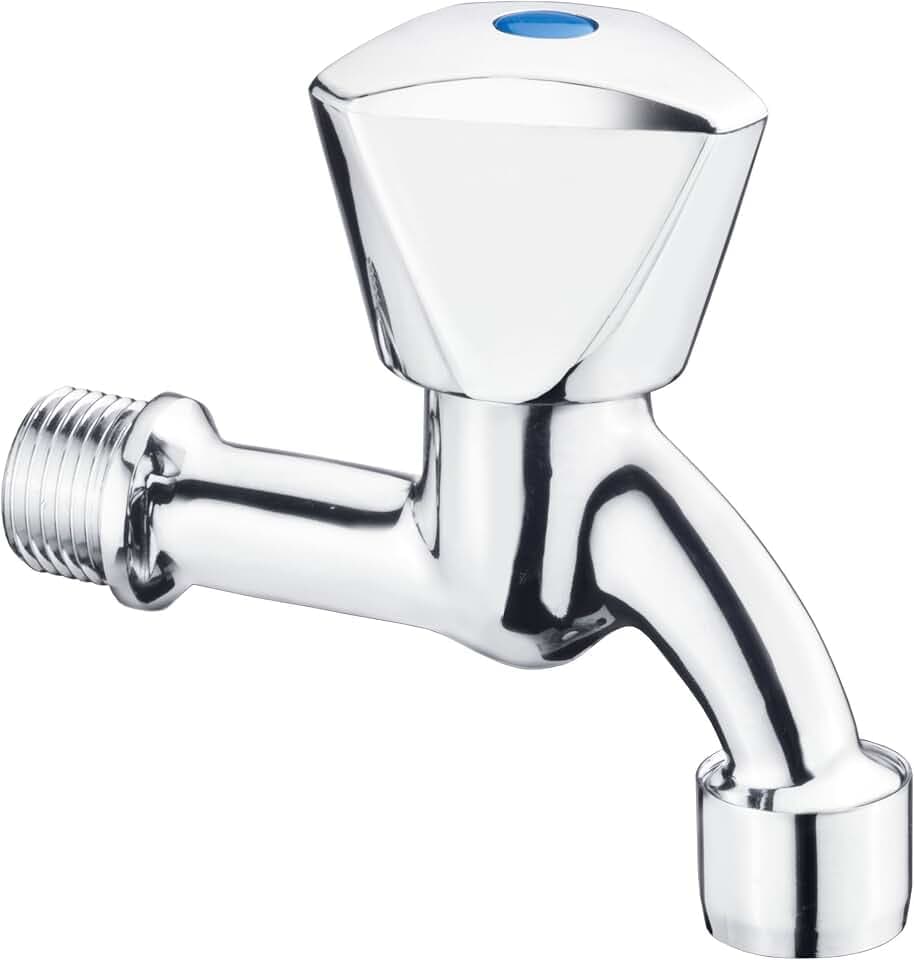 Cornat TEC300901 Auslaufventil Sanitär-Modell, 1/2 Zoll, chrom