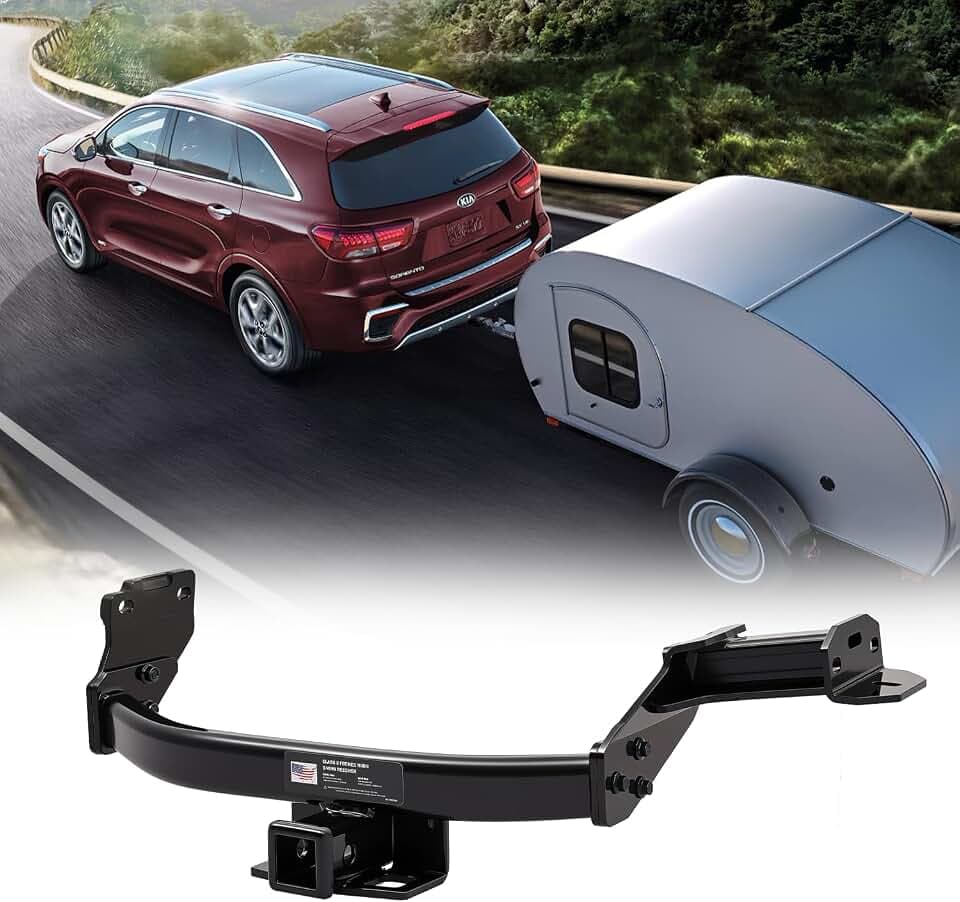 2-Inch Receiver Compatible with Kia Sorento 2021-2025;Hyundai Santa Fe 2021–2025