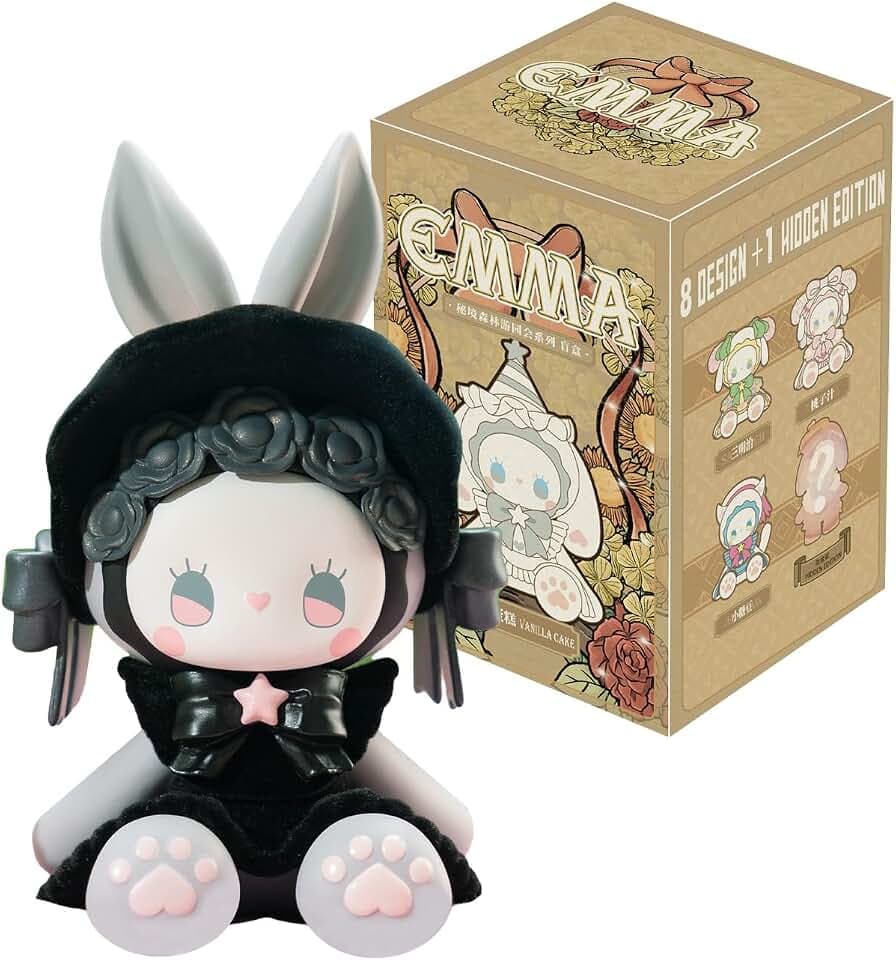 Emma Secret Forest Garden Party Blind Box – 1 zufällige Figur (10 cm), Kawaii Mystery Sammlerfigur, 8 Designs + 1 seltene Rare