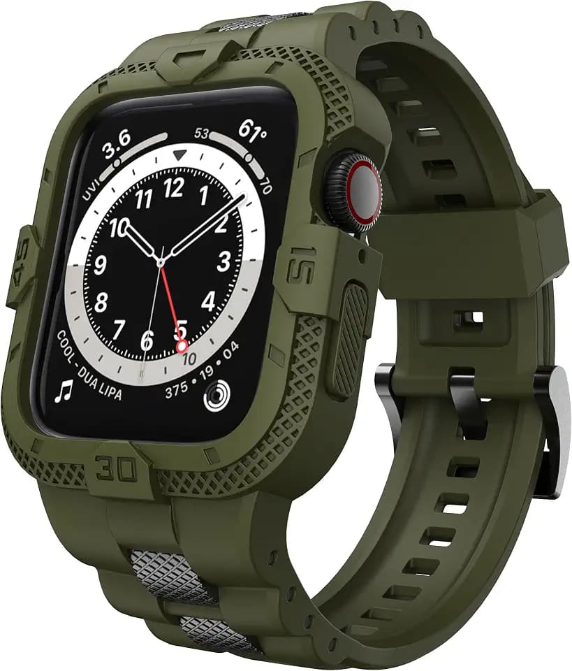 Bands Compatible with Apple Watch Band 45mm 44mm 42mm with Case Men