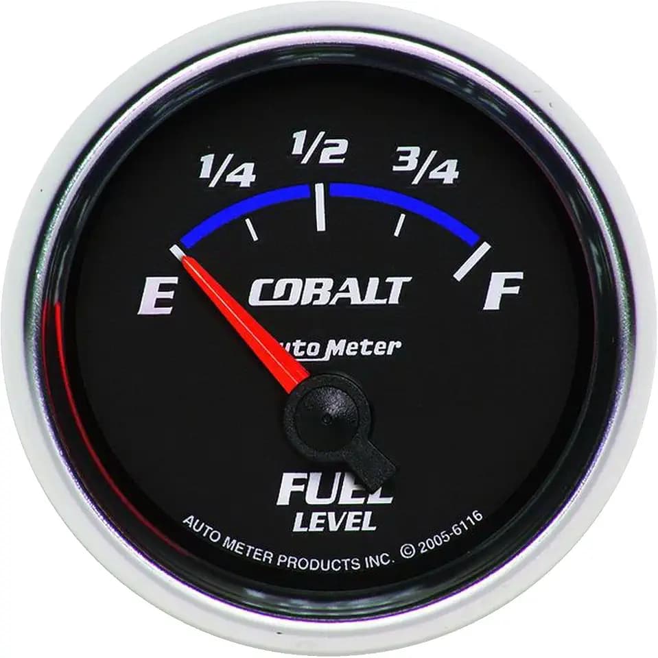 Auto Meter 6116 Cobalt 2-1/16" 240-33 ohms Short Sweep Electric Fuel Level Gauge