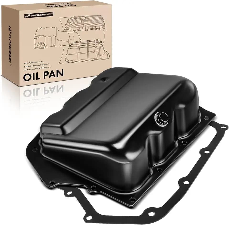 A-Premium 62TE 6-Speed Automatic Transmission Oil Pan with Plug & Gasket