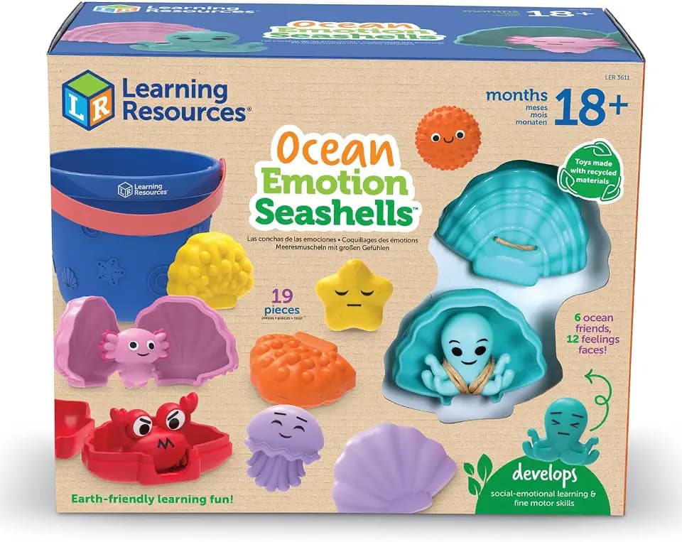 Learning Resources Ocean Emotions Seashells