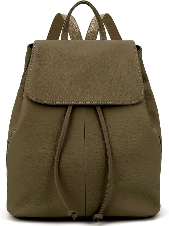 BOYATU Leather Backpack Purse for Women Fashion Design Ladies Shoulder Bag
