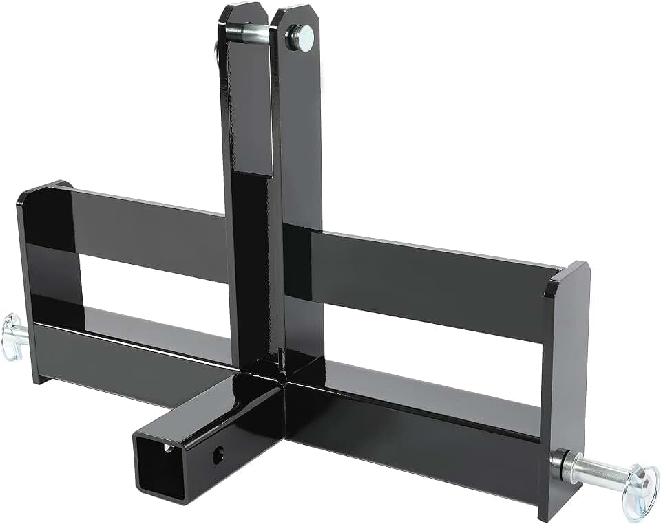 ECOTRIC 3 Point Trailer Receiver with Suitcase Weight Brackets Category 1