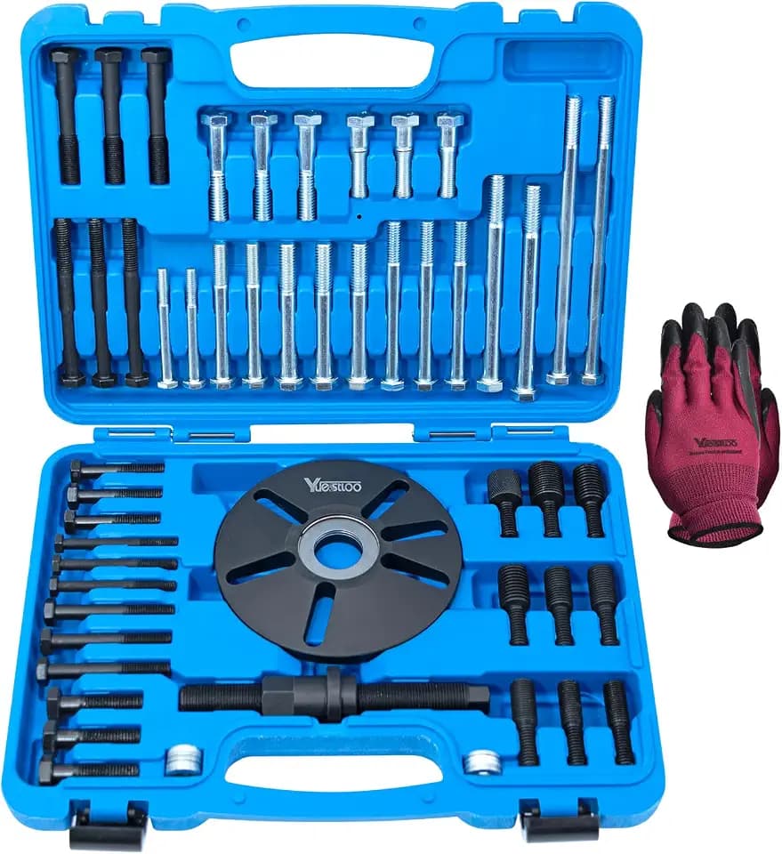 59 Pcs Harmonic Balancer Puller Removal & Installation Tool Kit