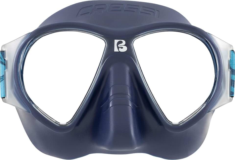 CRESSI seit 1946 - Force Mask - Polycarbonat Gläsern TPR Rand - Einheitsgröße - Erwachsene