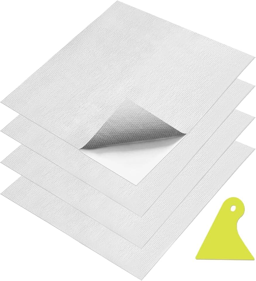 4 Stück 30 x 30 cm Aluminisierte Hitzeschutzfolie Selbstklebend