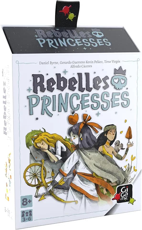 GIGAMIC - Rebellen Prinzessinnen – Das Spiel mit versetzten Falten – ab 8 Jahren